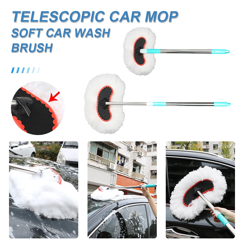 Telescopic Car Wash Brush With 95cm Stainless Steel Handle Microfiber Milk Silk Car Wash Mop Non-Scratch Home Car Washing Tool
Telescopic Car Wash Brush With 95cm Stainless Steel Handle Microfiber Milk Silk Car Wash Mop Non-Scratch Home Car Washing Tool