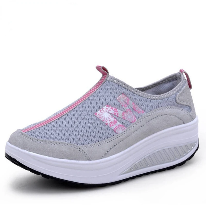 Mesh Shoes Women Casual Shoes Lightweight Slip on Wedge Platform Sneakers Women Breathable Air Mesh Swing Shoes Platform Shoes
Mesh Shoes Women Casual Shoes Lightweight Slip on Wedge Platform Sneakers Women Breathable Air Mesh Swing Shoes Platform Shoes