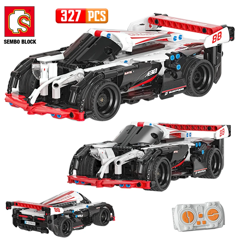 SEMBO BLOCK City Remote Control Racing Car Building Block APP Programming RC Vehicle Bricks Toys for Kids Boys Gifts
SEMBO BLOCK City Remote Control Racing Car Building Block APP Programming RC Vehicle Bricks Toys for Kids Boys Gifts