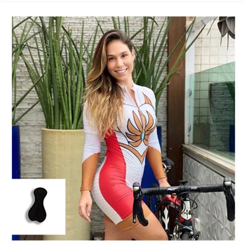 Professional High Quality custom Fully Women Sublimation Breathable Long Sleeve Triathlon Suit Cycling Jersey Triathlon Jumpsuit
Professional High Quality custom Fully Women Sublimation Breathable Long Sleeve Triathlon Suit Cycling Jersey Triathlon Jumpsuit