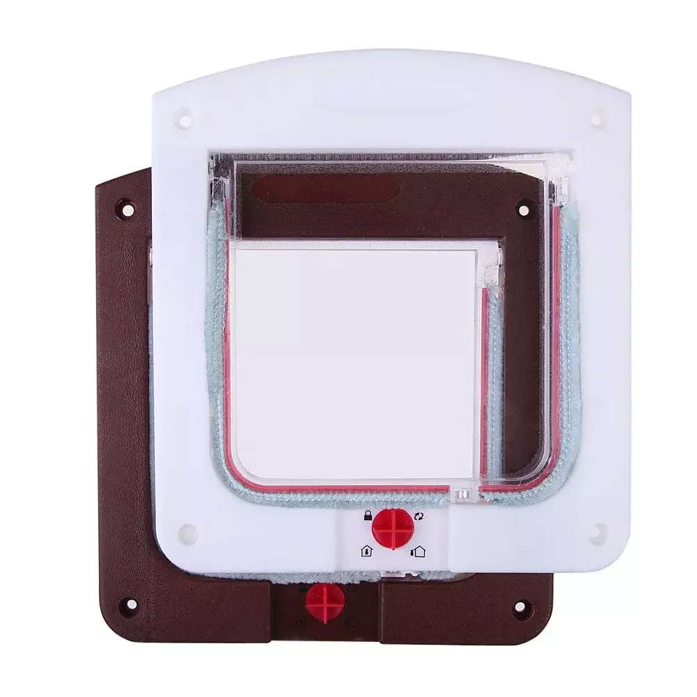 Cat Security Flap Door Kitten Dog Padlock Suitable for Any Wall Small Pet Cat Dog Gate Door Pet Supplies
Cat Security Flap Door Kitten Dog Padlock Suitable for Any Wall Small Pet Cat Dog Gate Door Pet Supplies