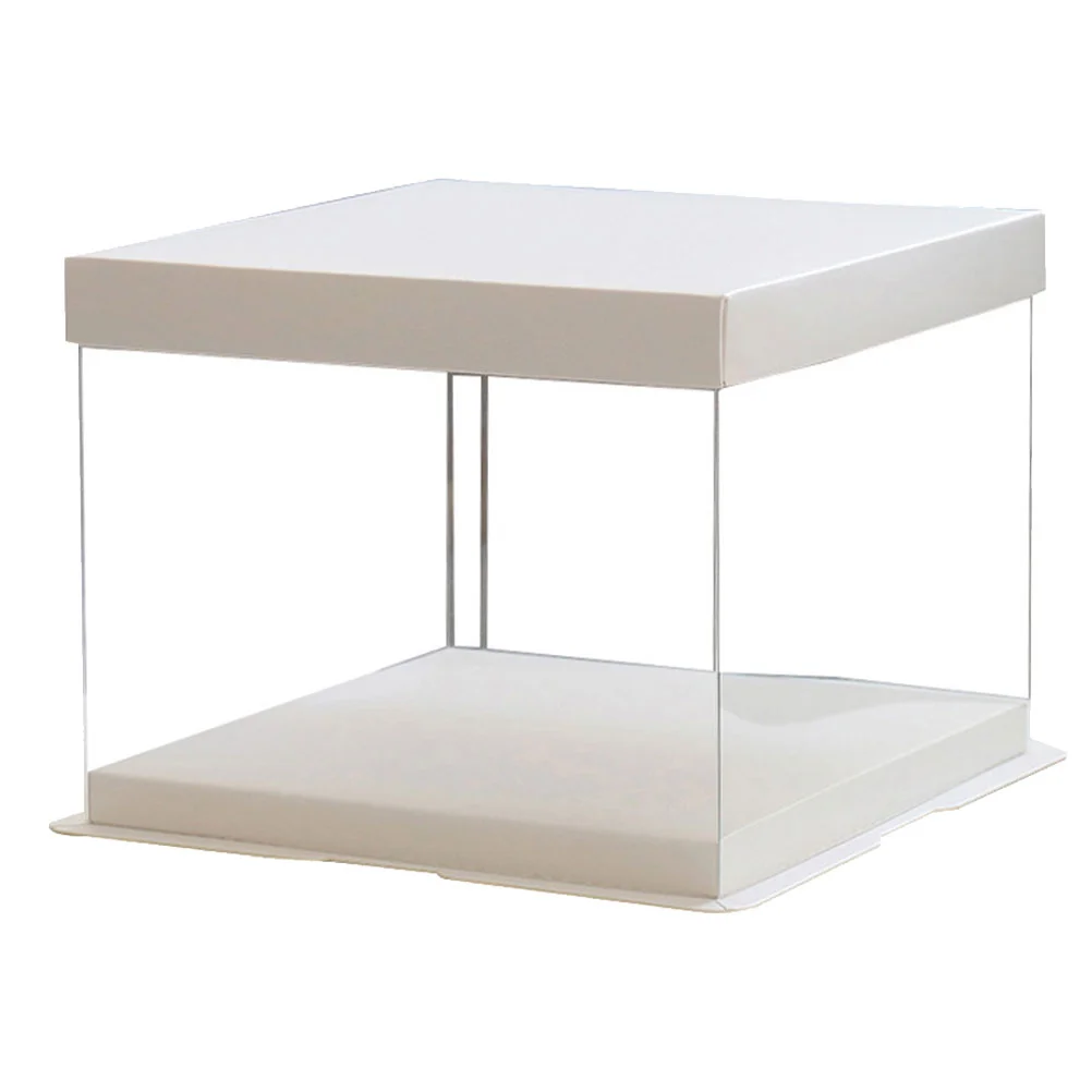 10 inch Cake Container Clear Boards Cake Holder with Lid Square for Wedding Party and Favors Dessert Storage Box
10 inch Cake Container Clear Boards Cake Holder with Lid Square for Wedding Party and Favors Dessert Storage Box