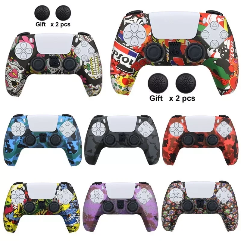 Protection Case For PS5 Gamepad Silicone Gel Rubber Case For PS5 Cover For SONY Playstation 5 For PS5 Accessories
Protection Case For PS5 Gamepad Silicone Gel Rubber Case For PS5 Cover For SONY Playstation 5 For PS5 Accessories