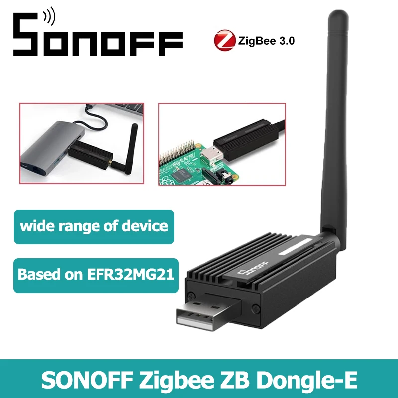USB-ключ SONOFF Zigbee 3,0 Plus ZB Dongle-E USB zigbee Dongle Zigbee шлюз через Zigbee 2MQTT модуль захвата с антенной
USB-ключ SONOFF Zigbee 3,0 Plus ZB Dongle-E USB zigbee Dongle Zigbee шлюз через Zigbee 2MQTT модуль захвата с антенной
