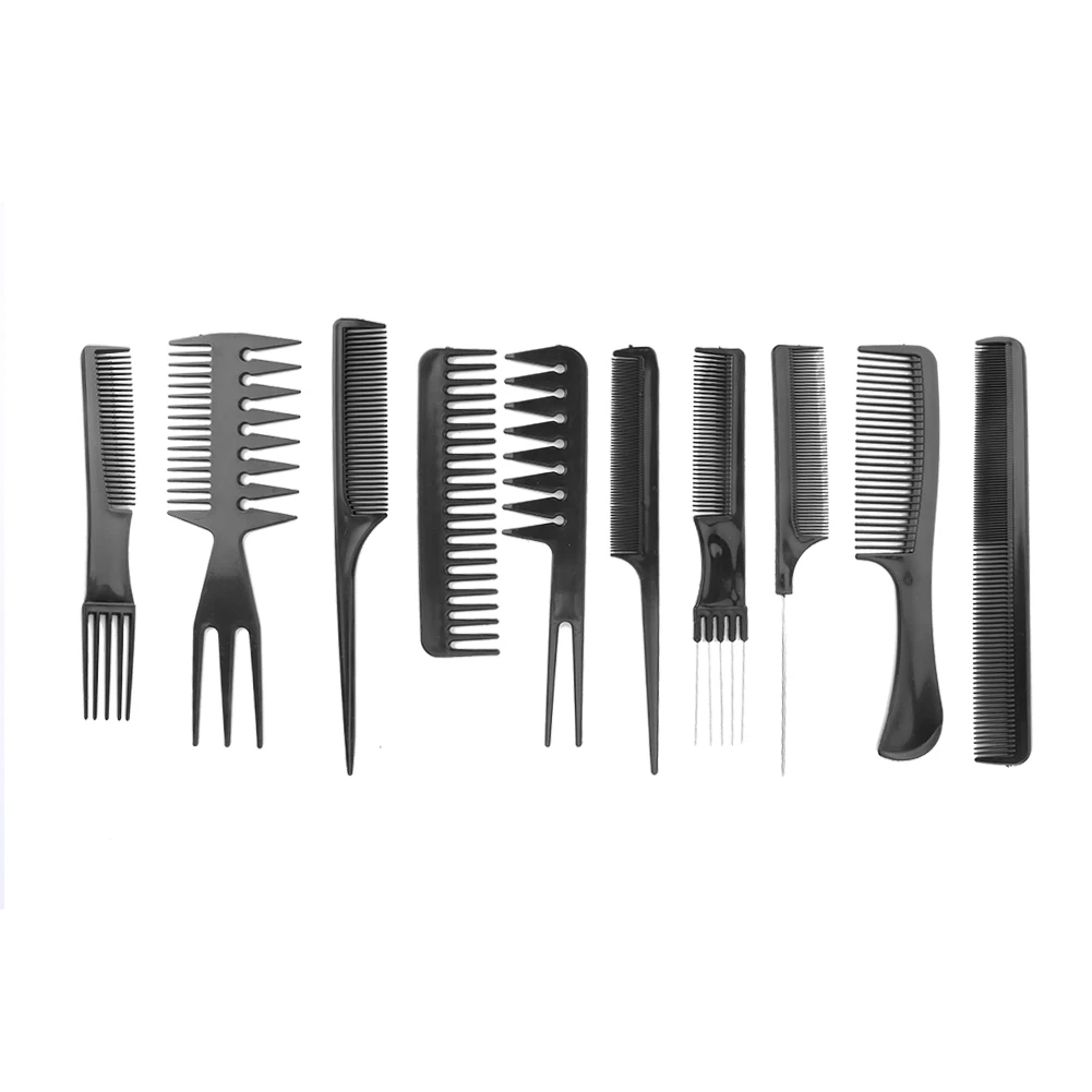 10pcs / Set Professional Hair Styling Combs Salon Barber Combs for Different Functions
10pcs / Set Professional Hair Styling Combs Salon Barber Combs for Different Functions