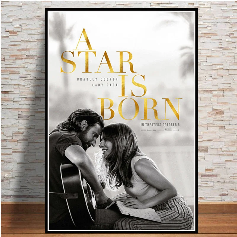A Star Is Born Love Music Movie Canvas Painting Posters And Prints Pictures On The Wall Nordic Decoration Home Decor Cuadros
A Star Is Born Love Music Movie Canvas Painting Posters And Prints Pictures On The Wall Nordic Decoration Home Decor Cuadros