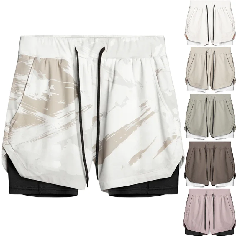 Summer 2023 Gym Jogging Exercise Shorts Men Sports Fitness Quick-drying Double-layer Two-in-one Running Shorts
Summer 2023 Gym Jogging Exercise Shorts Men Sports Fitness Quick-drying Double-layer Two-in-one Running Shorts
