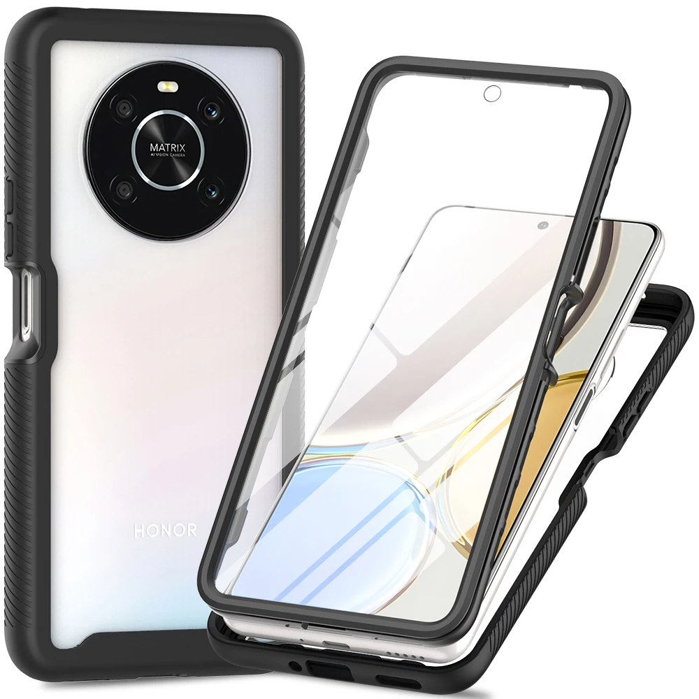 HonorX9 X8a Magic 4 Lite Crystal Case Front Screen 360 Protect Bumper Armor for Huawei Honor X7a X8 X7 A Phone Cover Magic4 5G
HonorX9 X8a Magic 4 Lite Crystal Case Front Screen 360 Protect Bumper Armor for Huawei Honor X7a X8 X7 A Phone Cover Magic4 5G