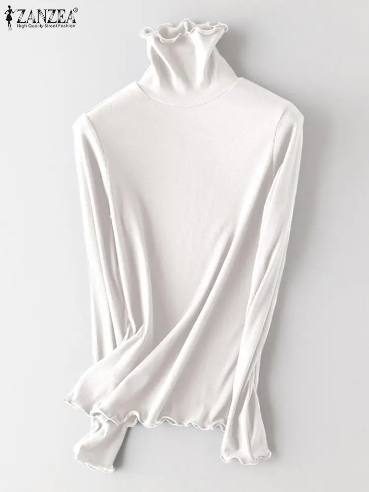 Однотонная блузка ZANZEA для женщин, пуловер оверсайз 2022, элегантная офисная футболка с длинным рукавом, топы, футболки, повседневные женские б...
Однотонная блузка ZANZEA для женщин, пуловер оверсайз 2022, элегантная офисная футболка с длинным рукавом, топы, футболки, повседневные женские б...