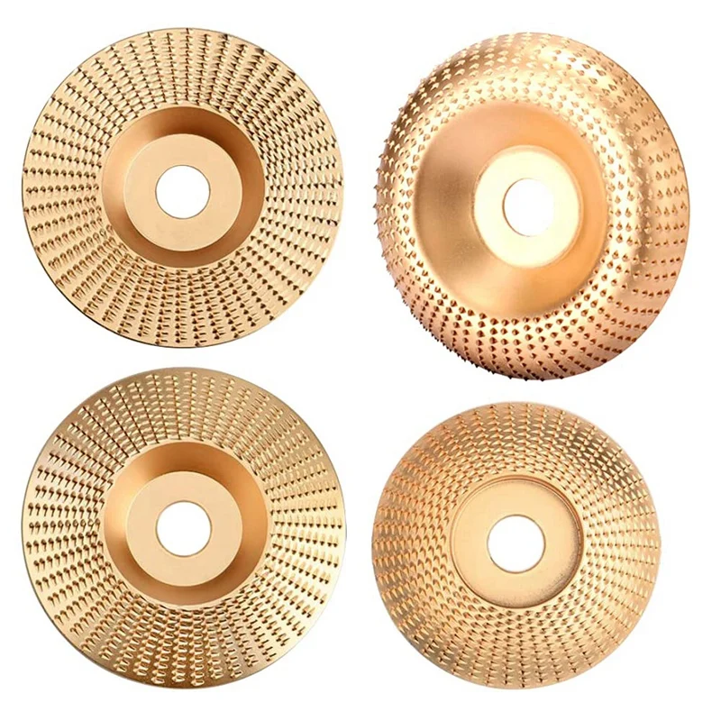 4PC Angle Grinder Tungsten Shaping Disc Wheel Grinder Disc Carving Abrasive Disc For Wood Angle Grinder Polishing Art
4PC Angle Grinder Tungsten Shaping Disc Wheel Grinder Disc Carving Abrasive Disc For Wood Angle Grinder Polishing Art