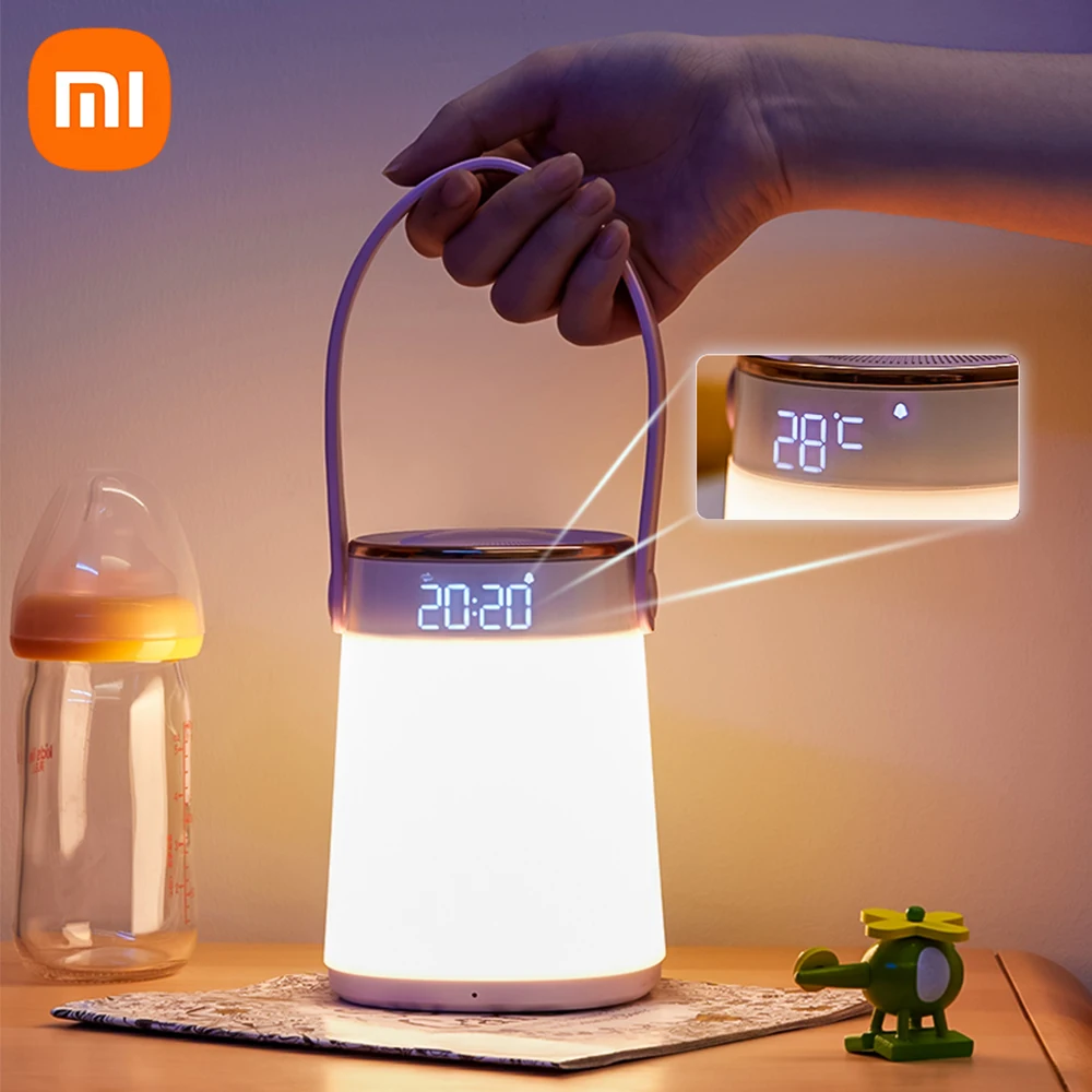 Xiomi Mijia Clock Timing Temperature Display Stepless Dimming Led Rechargeable Night Light from Xiomi Youpin Midea
Xiomi Mijia Clock Timing Temperature Display Stepless Dimming Led Rechargeable Night Light from Xiomi Youpin Midea