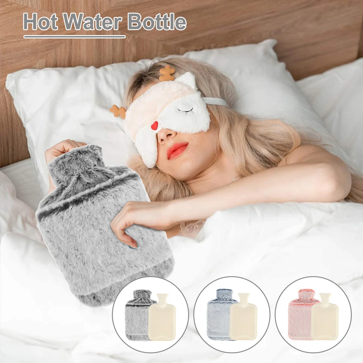 Бутылка для горячей воды с мягким пушистым покрытием, 2000 мл, большая сумка для горячей воды, переносная Герметичная сумка для горячей воды, с...
Бутылка для горячей воды с мягким пушистым покрытием, 2000 мл, большая сумка для горячей воды, переносная Герметичная сумка для горячей воды, с...