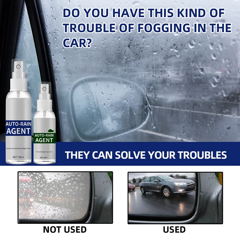 30ml Car Glass Anti Fog Rainproof Agent Auto Anti-Rain Agent Waterproof Rainproof Anti-fog Spray Car Windshield Window
30ml Car Glass Anti Fog Rainproof Agent Auto Anti-Rain Agent Waterproof Rainproof Anti-fog Spray Car Windshield Window