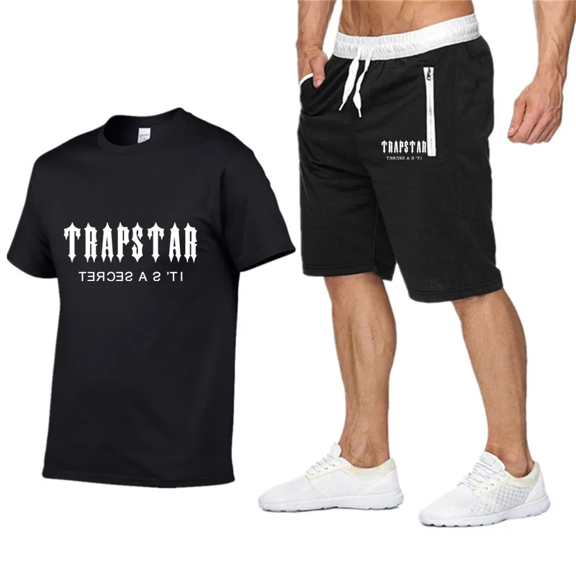 2022 Hot Sale Summer T-Shirt Pants Set Casual Trapstar Brand Fitness Jogger Pants T-Shirt Hip Hop Fashion Men's Sportswear
2022 Hot Sale Summer T-Shirt Pants Set Casual Trapstar Brand Fitness Jogger Pants T-Shirt Hip Hop Fashion Men's Sportswear
