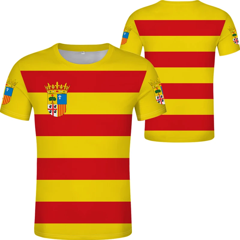 ARAGON T-shirt zaragoza t shirt teruel huesca Plus Size Men Short Sleeve T-shirt Loose Style Comfort Oversize Casual Top
ARAGON T-shirt zaragoza t shirt teruel huesca Plus Size Men Short Sleeve T-shirt Loose Style Comfort Oversize Casual Top