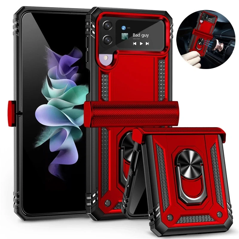 For Samsung Z Flip 4 Case Armor Magnetic Car Ring Stand Holder Cases For Samsung Galaxy Z Flip4 Zflip4 Zflip 4 5G Bumper Cover
For Samsung Z Flip 4 Case Armor Magnetic Car Ring Stand Holder Cases For Samsung Galaxy Z Flip4 Zflip4 Zflip 4 5G Bumper Cover