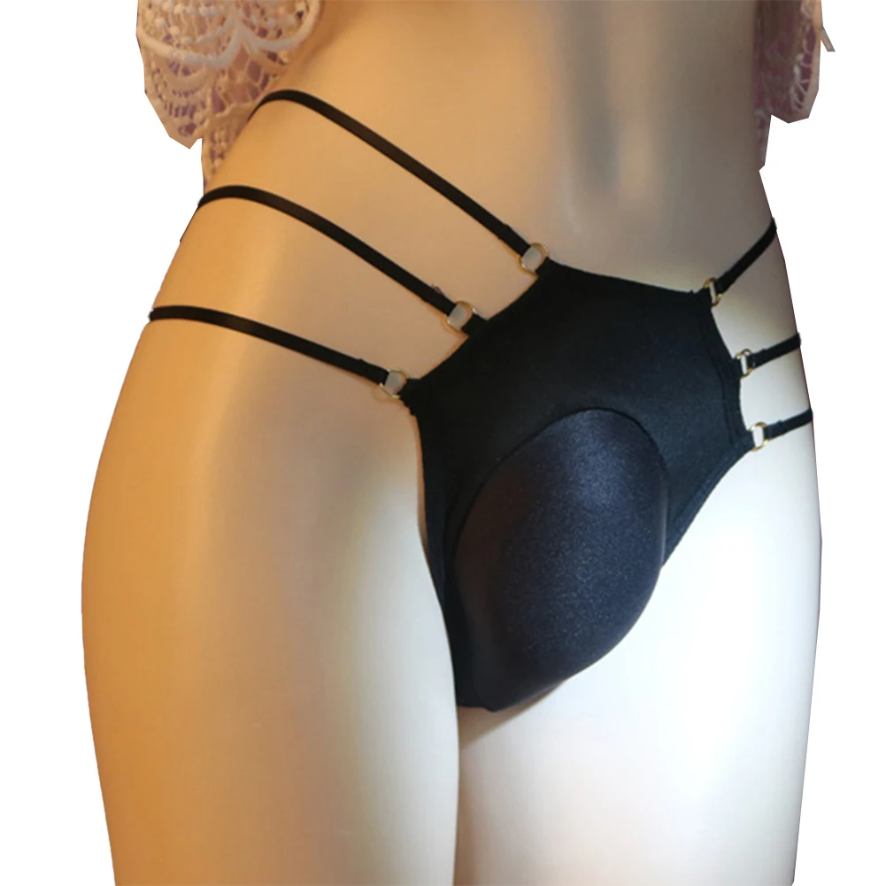 Men Underwear Spaghetti Straps Hollow Out Solid Colour Tight Thong Sexy Breathable G-string Jockstrap Sissy Camel Toe Panties
Men Underwear Spaghetti Straps Hollow Out Solid Colour Tight Thong Sexy Breathable G-string Jockstrap Sissy Camel Toe Panties