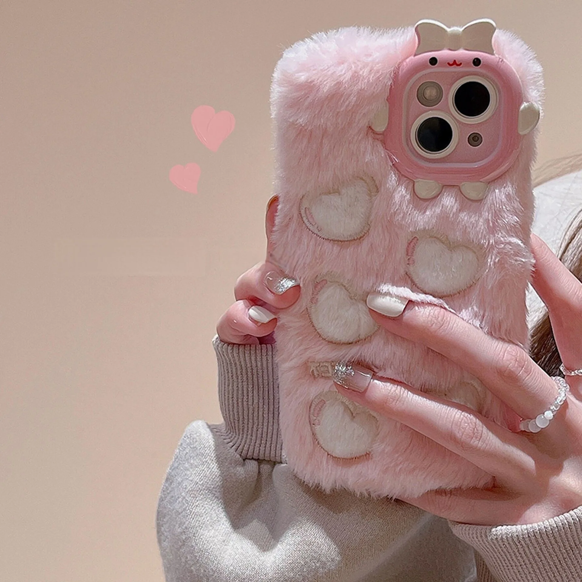 For iphone14pro embroidered love max plush Apple 13 phone case 12 new 11 women autumn winter hair hair phone case
For iphone14pro embroidered love max plush Apple 13 phone case 12 new 11 women autumn winter hair hair phone case