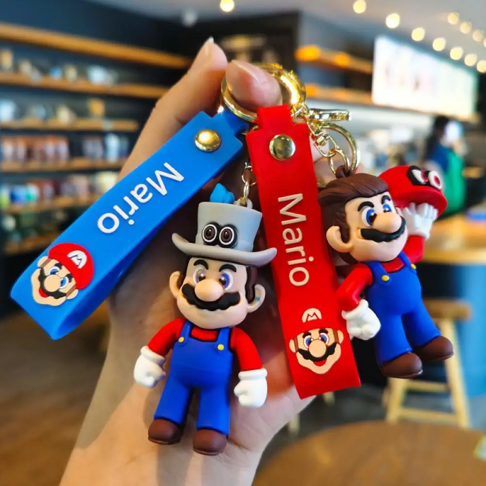 Super Mario Bros Keychain 3D Cartoon Anime Figure Accesorios Schoolbag Pendant Key Bag Decor Ornament Kids Toys Birthday Gift
Super Mario Bros Keychain 3D Cartoon Anime Figure Accesorios Schoolbag Pendant Key Bag Decor Ornament Kids Toys Birthday Gift