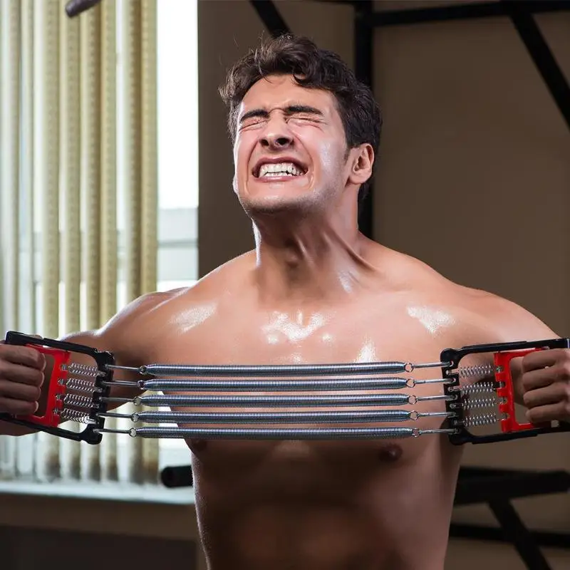 Spring Chest Developer Expander Men Fitness Tension Puller Muscles Exercise Workout Fitness Equipment Resistance Bands set 2022
Spring Chest Developer Expander Men Fitness Tension Puller Muscles Exercise Workout Fitness Equipment Resistance Bands set 2022