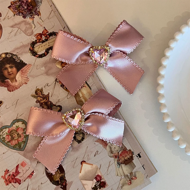 New Style Hair Clip Love Rhinestone Bow Hair Clip Princess Broken Hair Clip Hair Accessories
New Style Hair Clip Love Rhinestone Bow Hair Clip Princess Broken Hair Clip Hair Accessories