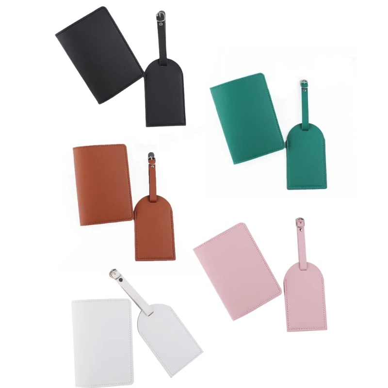 Portable PU Leather Passport Case Holder with Luggage Tags Travel Credit Card Protector for Women Couples Organizer
Portable PU Leather Passport Case Holder with Luggage Tags Travel Credit Card Protector for Women Couples Organizer