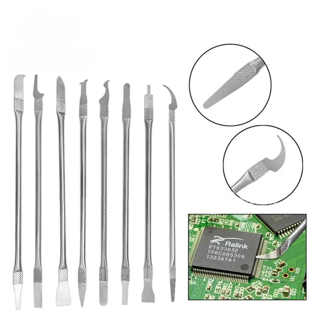 IC Chip Repair And Removal Tool Kits For Mobile Phone Tablet Notebook LCD Chip CPU Separation And Glue Removal Knife
IC Chip Repair And Removal Tool Kits For Mobile Phone Tablet Notebook LCD Chip CPU Separation And Glue Removal Knife