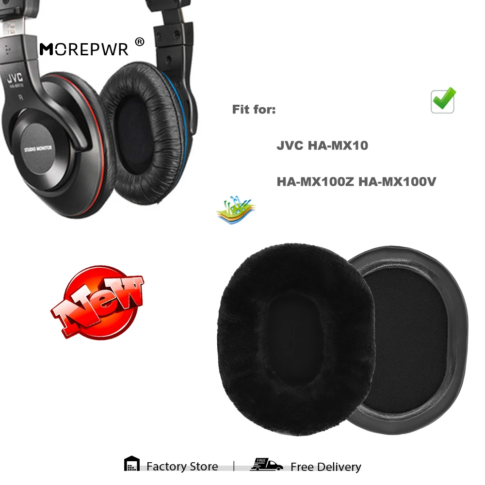 Morepwr Replacement Ear Pads for JVC HA-MX10 HA-MX100-Z HA-MX100-V Headset Parts Leather Cushion Velvet Earmuff Earphone Sleeve
Morepwr Replacement Ear Pads for JVC HA-MX10 HA-MX100-Z HA-MX100-V Headset Parts Leather Cushion Velvet Earmuff Earphone Sleeve