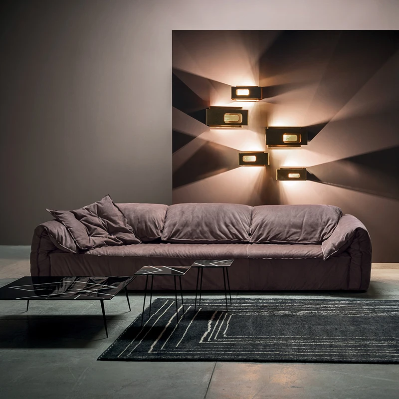 Italian Baxter leather sofa frosted top layer cowhide Italian light luxury minimalist three person leather sofa
Italian Baxter leather sofa frosted top layer cowhide Italian light luxury minimalist three person leather sofa