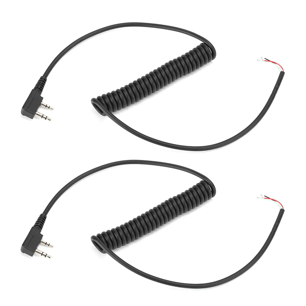 2PCS 2 Pins 4 Wires Speaker Mic Cable Line Supplies for Baofeng UV5R for Kenwood TK370 4‑wires
2PCS 2 Pins 4 Wires Speaker Mic Cable Line Supplies for Baofeng UV5R for Kenwood TK370 4‑wires