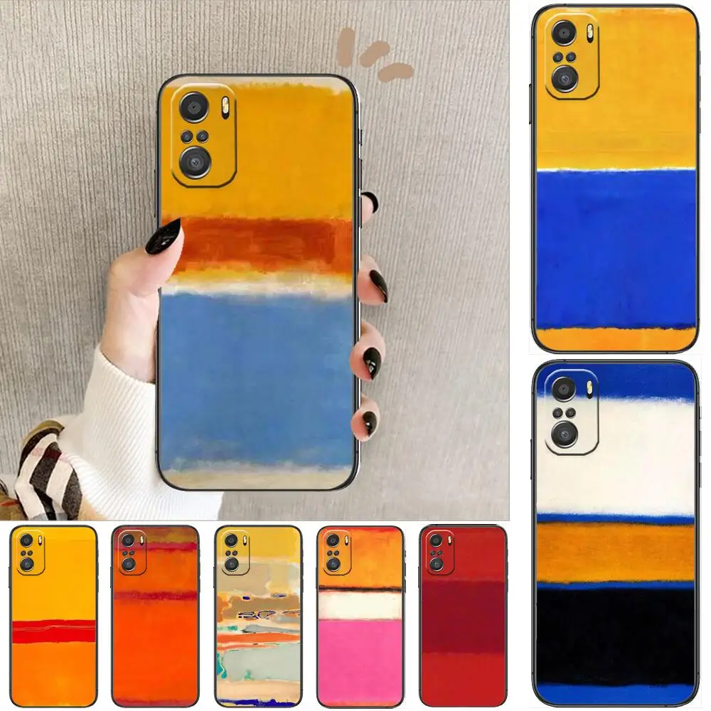 MARK ROTHKO Phone Case For xiaomi redmi 11 Lite pro Ultra 10 9 8 MIX 4 FOLD 10T Black Cover Silicone Back Prett
MARK ROTHKO Phone Case For xiaomi redmi 11 Lite pro Ultra 10 9 8 MIX 4 FOLD 10T Black Cover Silicone Back Prett