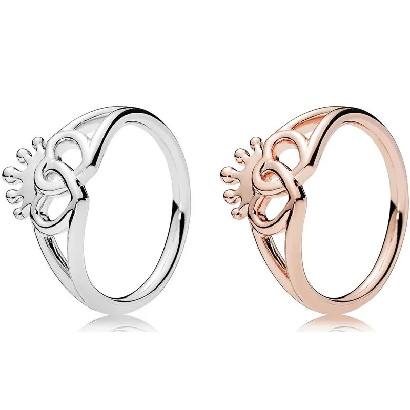 Original Moments Rose Interlocked Crowned Hearts Ring For Women 925 Sterling Silver Wedding Gift Fashion Jewelry
Original Moments Rose Interlocked Crowned Hearts Ring For Women 925 Sterling Silver Wedding Gift Fashion Jewelry