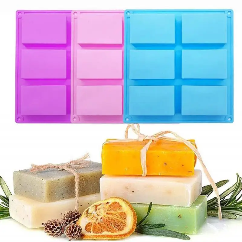 Newest 6 Grids Rectangle Silicone Soap Making Molds DIY Chocolate Mousse Cake Bakeware Ice Cream Mould Tools Birthday Gifts 2023
Newest 6 Grids Rectangle Silicone Soap Making Molds DIY Chocolate Mousse Cake Bakeware Ice Cream Mould Tools Birthday Gifts 2023