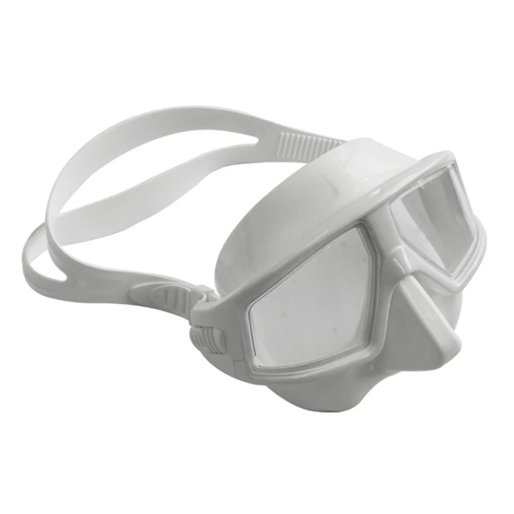 

1/2 Профессиональные легкие маски для фридайвинга с полулицевой крышкой, полимерные линзы, водонепроницаемые очки для подводного плавания с...