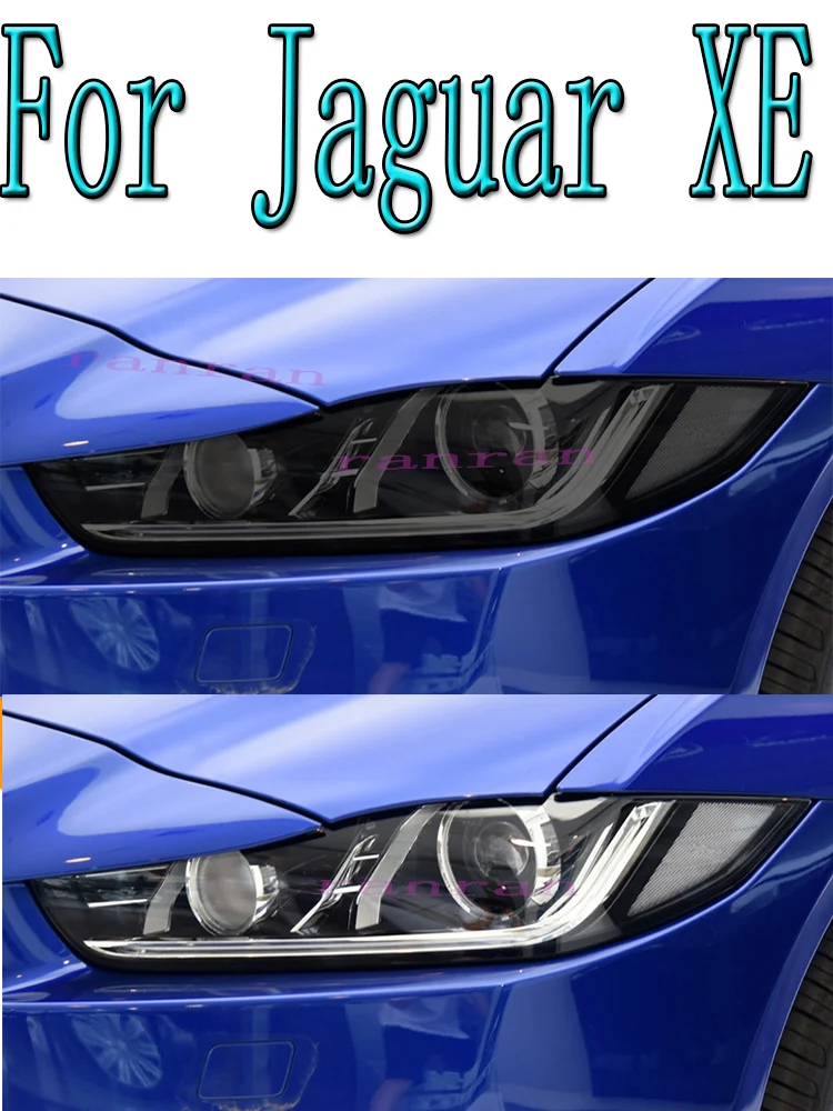 2 Pcs Car Headlight Protective Film Smoked Black Tint Wrap Vinyl Transparent TPU Sticker For Jaguar XE X760 2020 2021
2 Pcs Car Headlight Protective Film Smoked Black Tint Wrap Vinyl Transparent TPU Sticker For Jaguar XE X760 2020 2021
