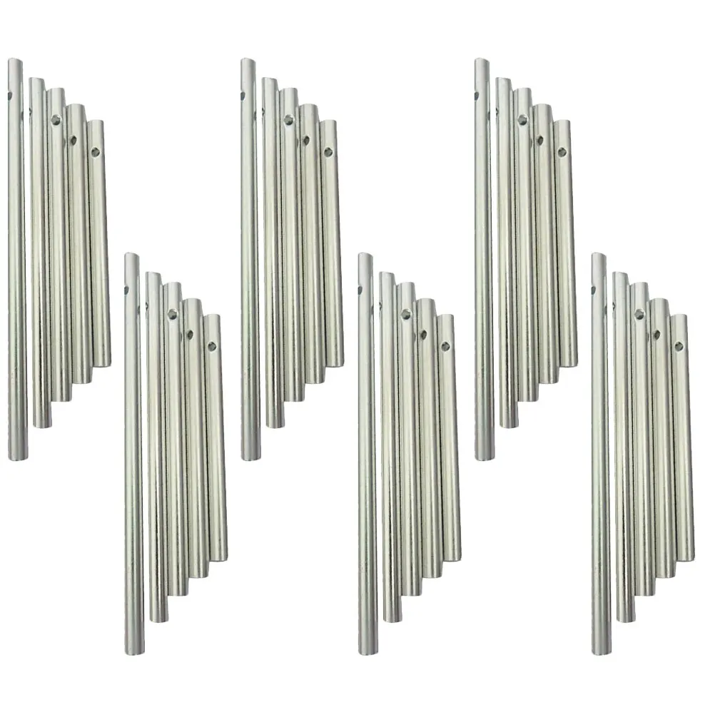 30Pcs Different Length Wind Chime Tubes Set Silver Tone Empty Wind Chime Making Kit for Home Garden Outdoor Hanging Decoration
30Pcs Different Length Wind Chime Tubes Set Silver Tone Empty Wind Chime Making Kit for Home Garden Outdoor Hanging Decoration