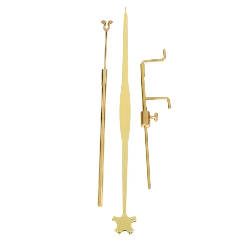 Violin Luthier Tools Sound Post Gauge Measurer Retriever Clip Set Violin Parts & Accessories
Violin Luthier Tools Sound Post Gauge Measurer Retriever Clip Set Violin Parts & Accessories