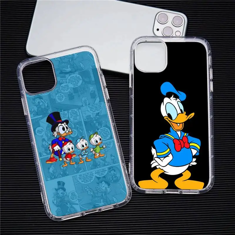 Cartoon Donald Duck Phone Case Transparent For iphone 14 13 12 11 Pro Max Mini XS Max 8 7 Plus X SE 2020 XR cover
Cartoon Donald Duck Phone Case Transparent For iphone 14 13 12 11 Pro Max Mini XS Max 8 7 Plus X SE 2020 XR cover