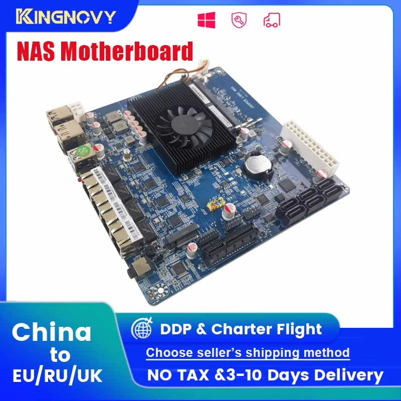 Материнская плата NAS 17x17 см, Intel Celeron N5105 6 * SATA3.0 4*2,5G Nics 1 * PCIe JASPER LAKE, мягкая маршрутизация 2 * DDR4, материнская плата брандмауэра
Материнская плата NAS 17x17 см, Intel Celeron N5105 6 * SATA3.0 4*2,5G Nics 1 * PCIe JASPER LAKE, мягкая маршрутизация 2 * DDR4, материнская плата брандмауэра