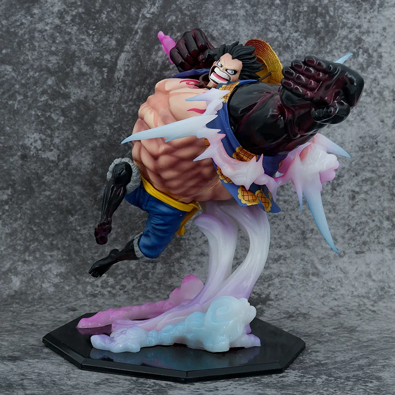 One Piece Anime Figure 25cm Luffy GK Fighting Form Fourth Gear Bounce Luffy with Box PVC Statue Collection ModelOrnamentToy Doll
One Piece Anime Figure 25cm Luffy GK Fighting Form Fourth Gear Bounce Luffy with Box PVC Statue Collection ModelOrnamentToy Doll