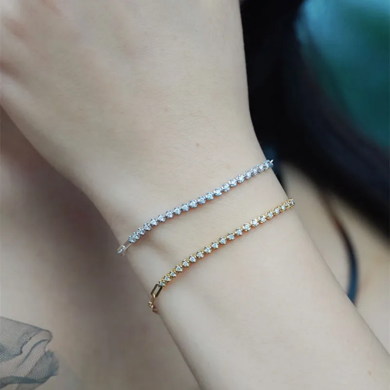 UBESTNICE Real 18K Solid Gold AU750 Diamond Strand Bracelets Splicing Card Chain Women Fine Jewelry Fashion Lady Wedding Gift
UBESTNICE Real 18K Solid Gold AU750 Diamond Strand Bracelets Splicing Card Chain Women Fine Jewelry Fashion Lady Wedding Gift