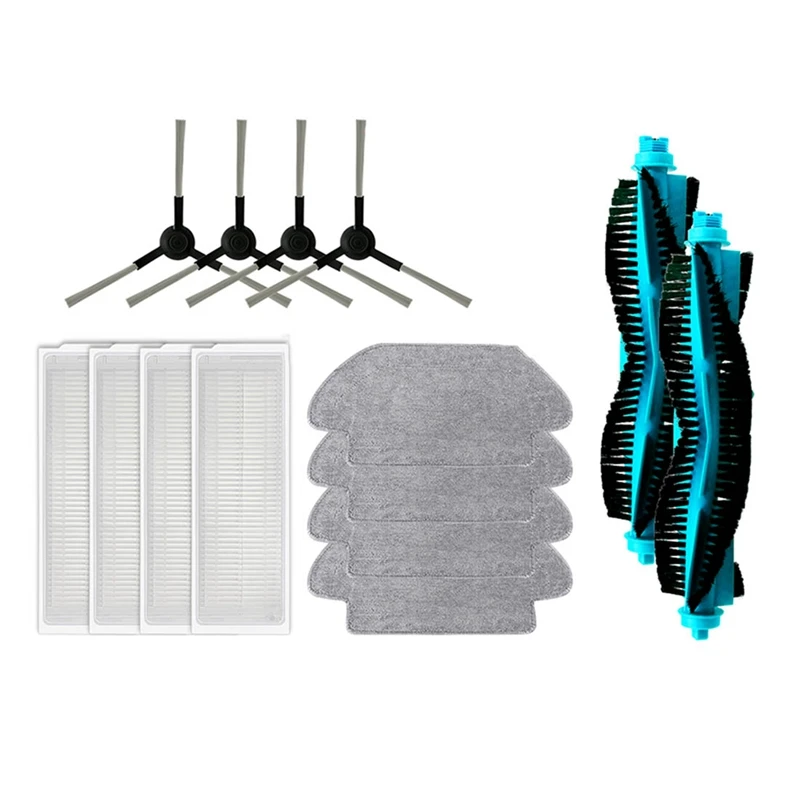1Set Sweeper Accessories Vacuum Cleaner Accessory Kit Main Side Brush Filter Mop Cloth Rag For Xiaomi Viomi X2 VXVC07-JG
1Set Sweeper Accessories Vacuum Cleaner Accessory Kit Main Side Brush Filter Mop Cloth Rag For Xiaomi Viomi X2 VXVC07-JG