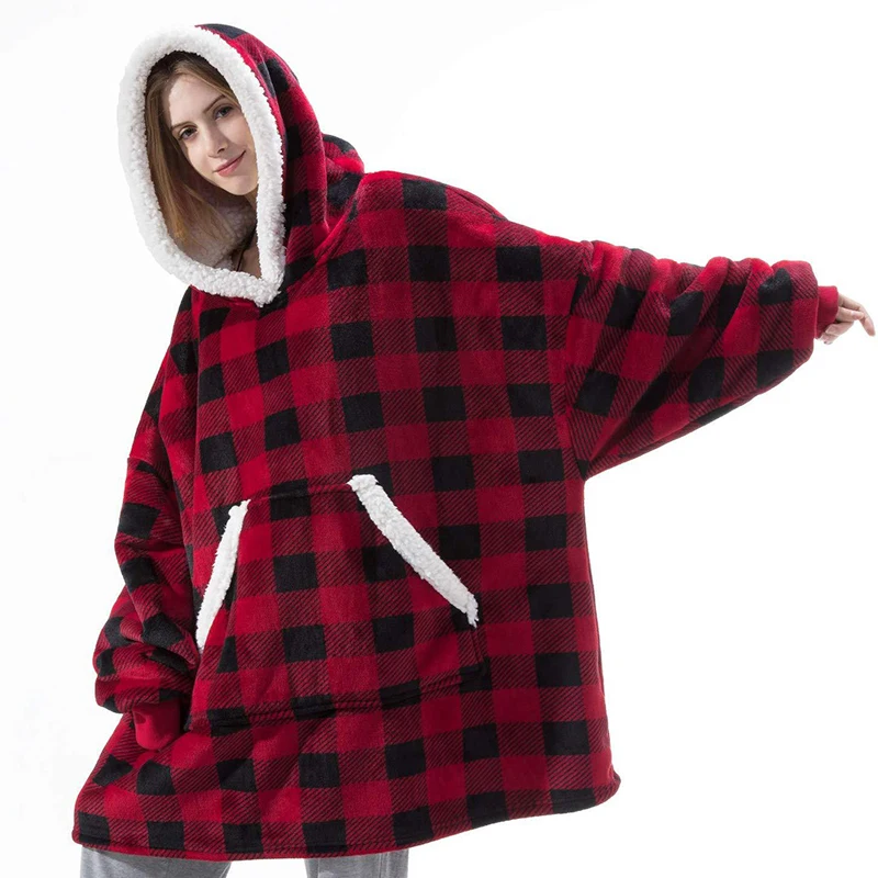 Fleece Oversized Hoodies Sweatshirt Women Winter Hoodies Giant TV Blanket With Sleeves Pullover Oversize Women Hoody Sweatshirts
Fleece Oversized Hoodies Sweatshirt Women Winter Hoodies Giant TV Blanket With Sleeves Pullover Oversize Women Hoody Sweatshirts
