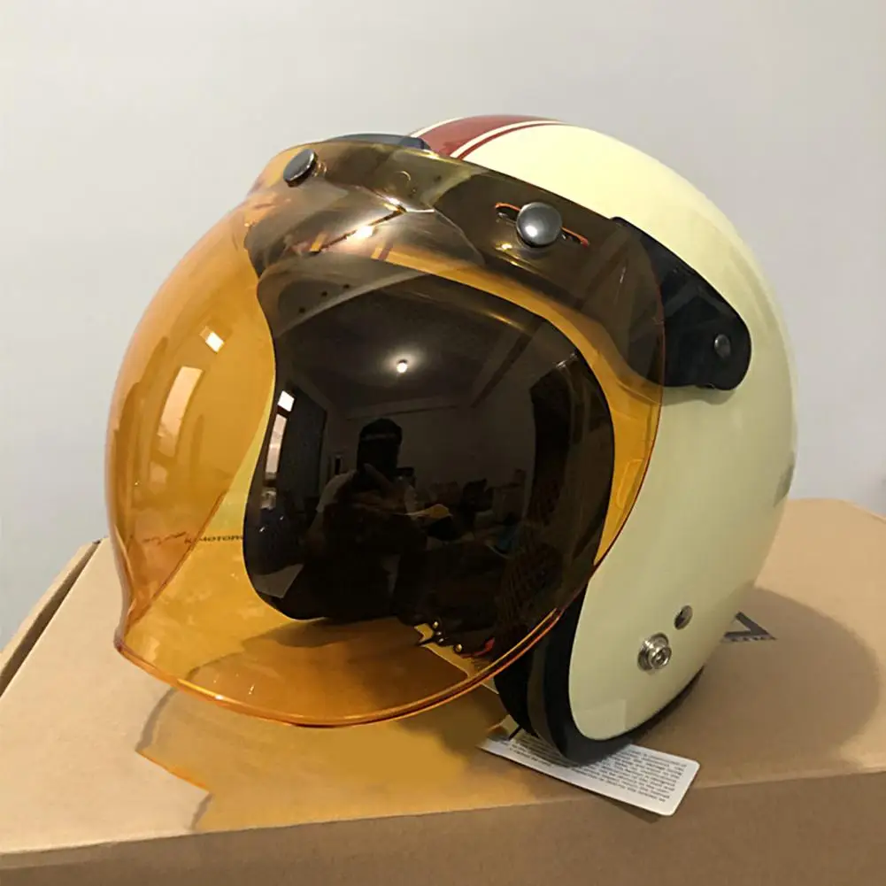 Helmet Faceshield Professional Bubble Shaped Motorbike Helmet Face Cover Flip Up Clear Vision Helmet Lens
Helmet Faceshield Professional Bubble Shaped Motorbike Helmet Face Cover Flip Up Clear Vision Helmet Lens