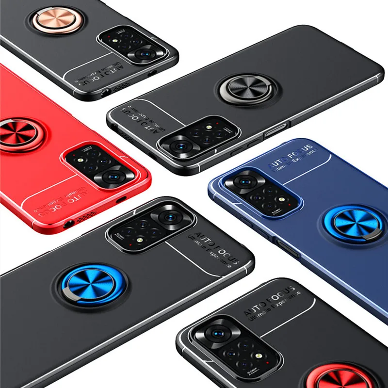 For Xiaomi Redmi Note 11 Global Case For Redmi Note 11 Cover Silicone Metal Ring Stand back Cover Redmi Note 11S 11 Pro 4G 5G
For Xiaomi Redmi Note 11 Global Case For Redmi Note 11 Cover Silicone Metal Ring Stand back Cover Redmi Note 11S 11 Pro 4G 5G