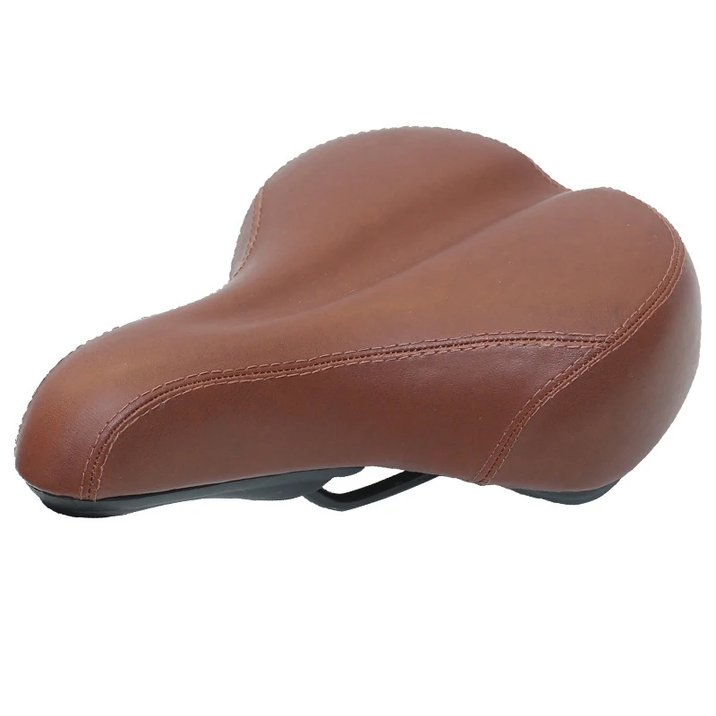 

Hot AD-Oversized Bicycle Seat Cushion Shock-Absorbing Saddle Electric Vehicle Bicycle Thickening And Widening Sponge Seat