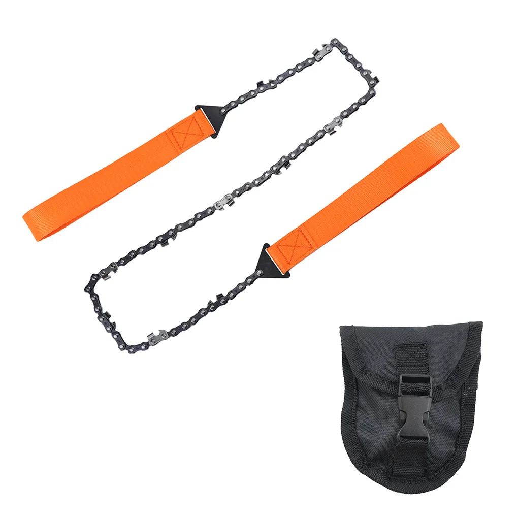 Outdoor Chain Saw 11 Teeth Woodworking Carpentry Wire Saws Portable Mountaineering Plastic Rubber Chainsaw Hand Tool
Outdoor Chain Saw 11 Teeth Woodworking Carpentry Wire Saws Portable Mountaineering Plastic Rubber Chainsaw Hand Tool