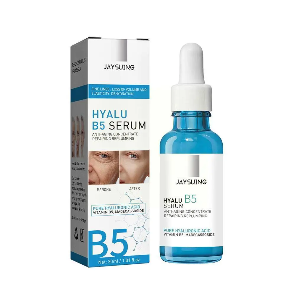 30ml Hyalu B5 Hyaluronic Serum Anti-Wrinkle Concentrate Fine Whitening Fade Increase Elasticity Lines Essence Face Skin
30ml Hyalu B5 Hyaluronic Serum Anti-Wrinkle Concentrate Fine Whitening Fade Increase Elasticity Lines Essence Face Skin