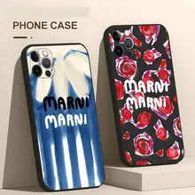 Fashion Marnies Phone Case For iPhone 15 14 12 13 11 Pro Max Mini X XR XS Max 7 8 Plus Cover