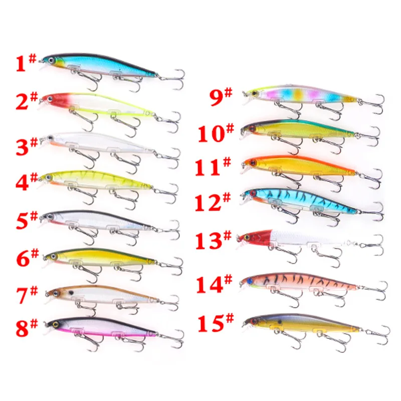 Aliexpress Luya Bait Minnow Bait 12.9g/11cm long cast plastic bait bait bait fishing gear products fishing lures
Aliexpress Luya Bait Minnow Bait 12.9g/11cm long cast plastic bait bait bait fishing gear products fishing lures